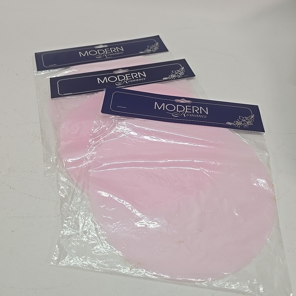 Vtg MODERN ROMANCE TULLE CIRCLES 20/PACK MRP 5035-23 Lt. Pink Lot Of 3